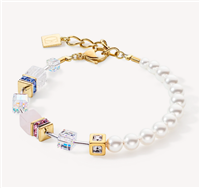 Bracciale Coeur De Lion Donna GeoCUBE in Acciaio Perla 5086301522 - 5086301522